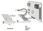 POWERTECH κάρτα μετατροπής PCIe σε PCI ST43
