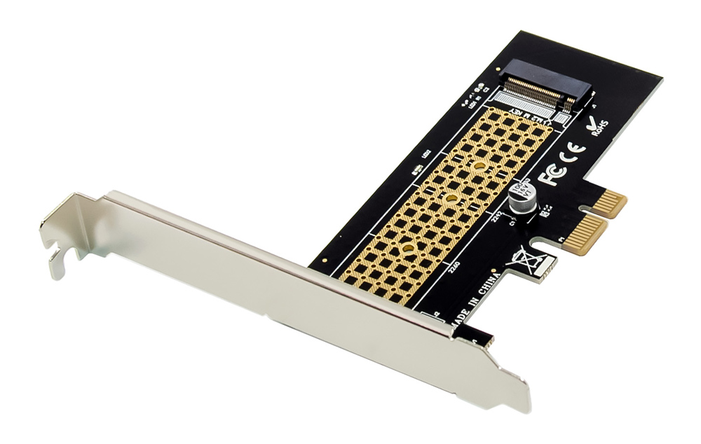 POWERTECH κάρτα επέκτασης PCIe σε M.2 M Key NVMe ST597 POWERTECH κάρτα επέκτασης PCIe σε M.2 M Key NVMe ST597