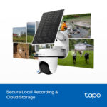 TP-LINK smart ηλιακή κάμερα Tapo C615G KIT