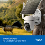 TP-LINK smart ηλιακή κάμερα Tapo C615G KIT