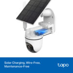 TP-LINK smart ηλιακή κάμερα Tapo C615G KIT