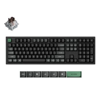 Keychron K10 Ultra (K10U-H3) ZMK Wireless 8K Mechanical Keyboard Brown Switch (Hot-Swap) 100% Us Lay