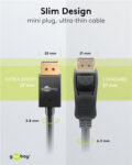 GOOBAY καλώδιο DisplayPort 77442