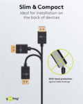 GOOBAY καλώδιο DisplayPort 77442