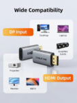 CABLETIME αντάπτορας DisplayPort σε HDMI CT-DMHF4K-AG3
