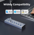 CABLETIME USB hub CT-HUBU7-AG