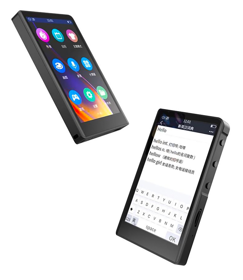RUIZU MP3 player Η9 με οθόνη αφής 3.8" RUIZU MP3 player Η9 με οθόνη αφής 3.8"