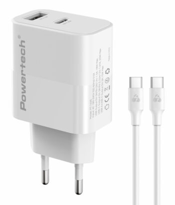 POWERTECH φορτιστής τοίχου PT-1635 με καλώδιο