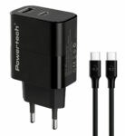 POWERTECH φορτιστής τοίχου PT-1637 με καλώδιο