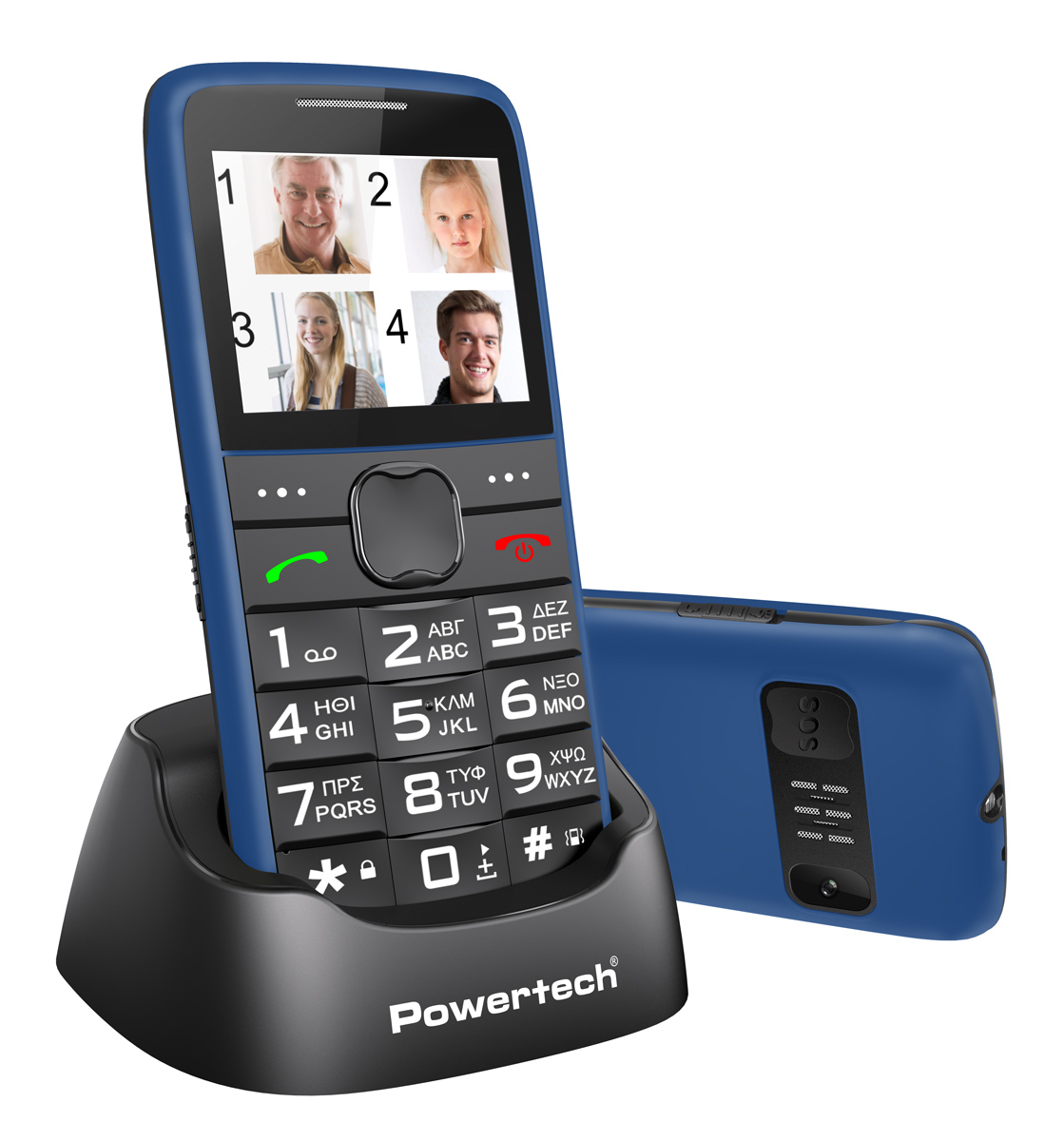 POWERTECH κινητό τηλέφωνο Sentry Eco V2 POWERTECH κινητό τηλέφωνο Sentry Eco V2