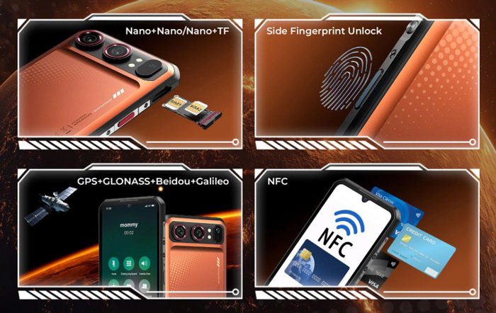 IP68/IP69K/MIL-STD-810H IP68/IP69K/MIL-STD-810H