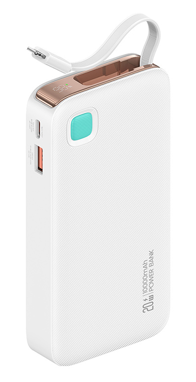 USAMS power bank CD225 με καλώδιο Lightning USAMS power bank CD225 με καλώδιο Lightning
