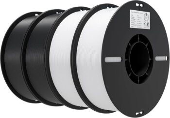 Creality EN-PLA Value Pack 4kg - 2 Χ Black & 2 Χ White - Ender Filament 4kg 1.75 (3301010473)