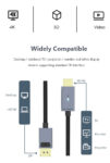 CABLETIME καλώδιο DisplayPort σε HDMI CT-AV585-P02G4K