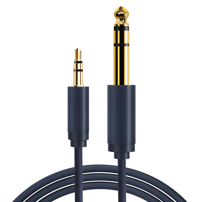 CABLETIME καλώδιο ήχου 3.5mm σε 6.3mm CT-AV321-H11G CABLETIME καλώδιο ήχου 3.5mm σε 6.3mm CT-AV321-H11G