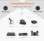 CABLETIME καλώδιο μικροφώνου XLR AV350-11B24