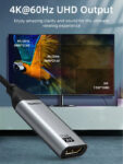 CABLETIME αντάπτορας USB-C σε HDMI CT-C160-PU31-CMHDFN1