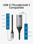 CABLETIME αντάπτορας USB-C σε HDMI CT-C160-PU31-CMHDFN1