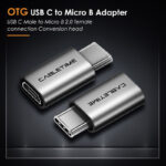 CABLETIME αντάπτορας USB-C σε micro USB CT-CMMCBF-ASG