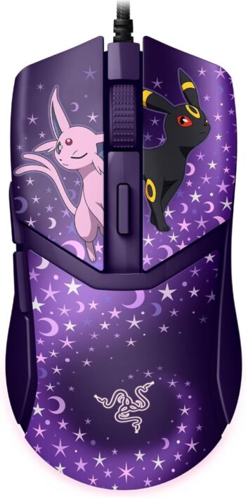 Razer COBRA - Pokemon Espeon/Umbreon Ed.- 58g Lightweight Gaming Mouse - RGB UNDERGLOW - 8500 DPI