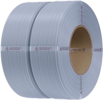 Creality CR-PETG Value Pack 2kg - No Reel - 2x Gray 3D Printer Filament Refill (grey)