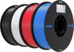 Creality EN-PLA Value Pack 4kg -  Black & White & Red & Bule - Ender Filament 4kg 1.75 (3301010474)