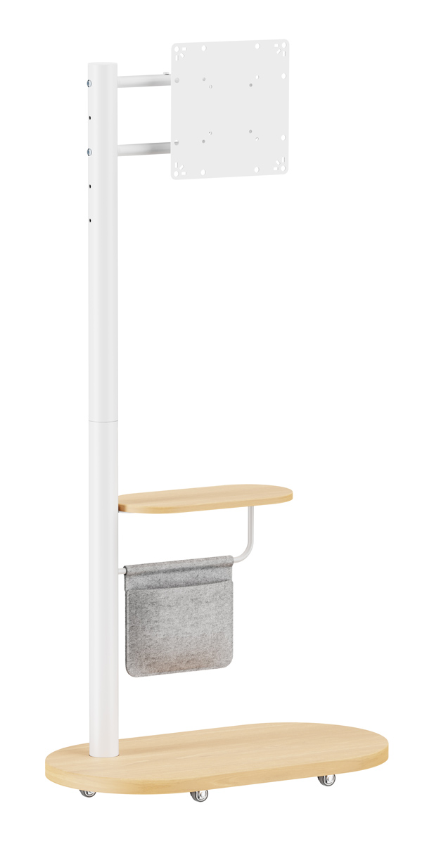 BRATECK βάση τηλεόρασης δαπέδου FS54-22T-02W BRATECK βάση τηλεόρασης δαπέδου FS54-22T-02W