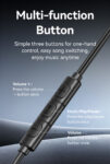 USAMS earphones με μικρόφωνο US-SJ758
