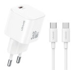 USAMS φορτιστής τοίχου CC262 με καλώδιο USB-C