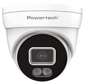 POWERTECH υβριδική κάμερα CCTV PT-1584 με μικρόφωνο & Full Color λειτουργία