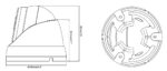POWERTECH υβριδική κάμερα CCTV PT-1586 με μικρόφωνο & Full Color λειτουργία