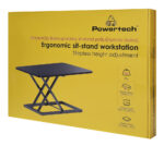 POWERTECH επιτραπέζιος σταθμός εργασίας PT-1663 με ρυθμιζόμενο ύψος