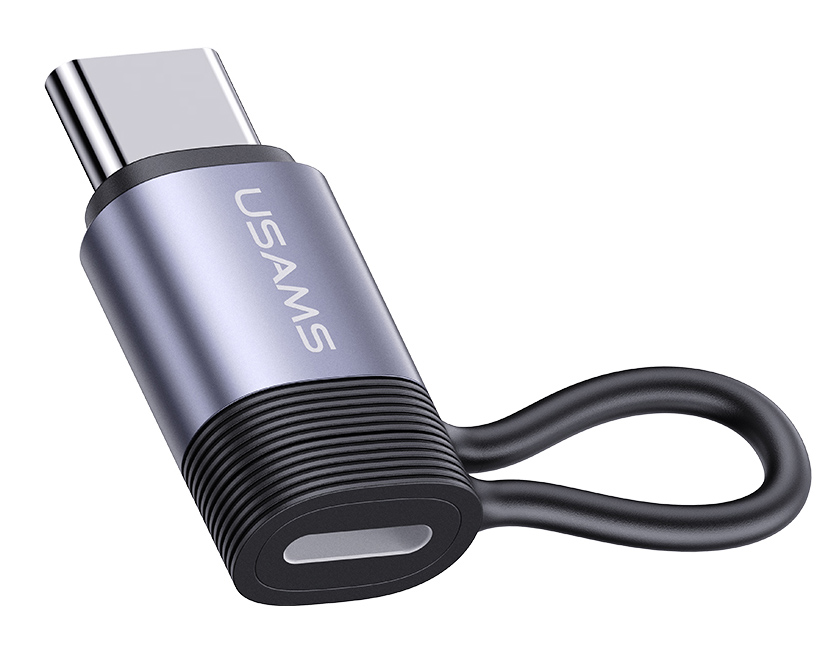 USAMS αντάπτορας USB-C σε Lightning US-SJ677 USAMS αντάπτορας USB-C σε Lightning US-SJ677