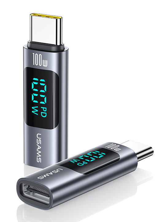 USAMS αντάπτορας USB-C US-SJ682 με οθόνη USAMS αντάπτορας USB-C US-SJ682 με οθόνη