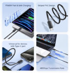 USAMS καλώδιο USB-C σε USB-C US-SJ691
