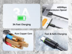 USAMS καλώδιο USB-C σε USB US-SJ732