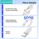 USAMS καλώδιο USB-C SJ763