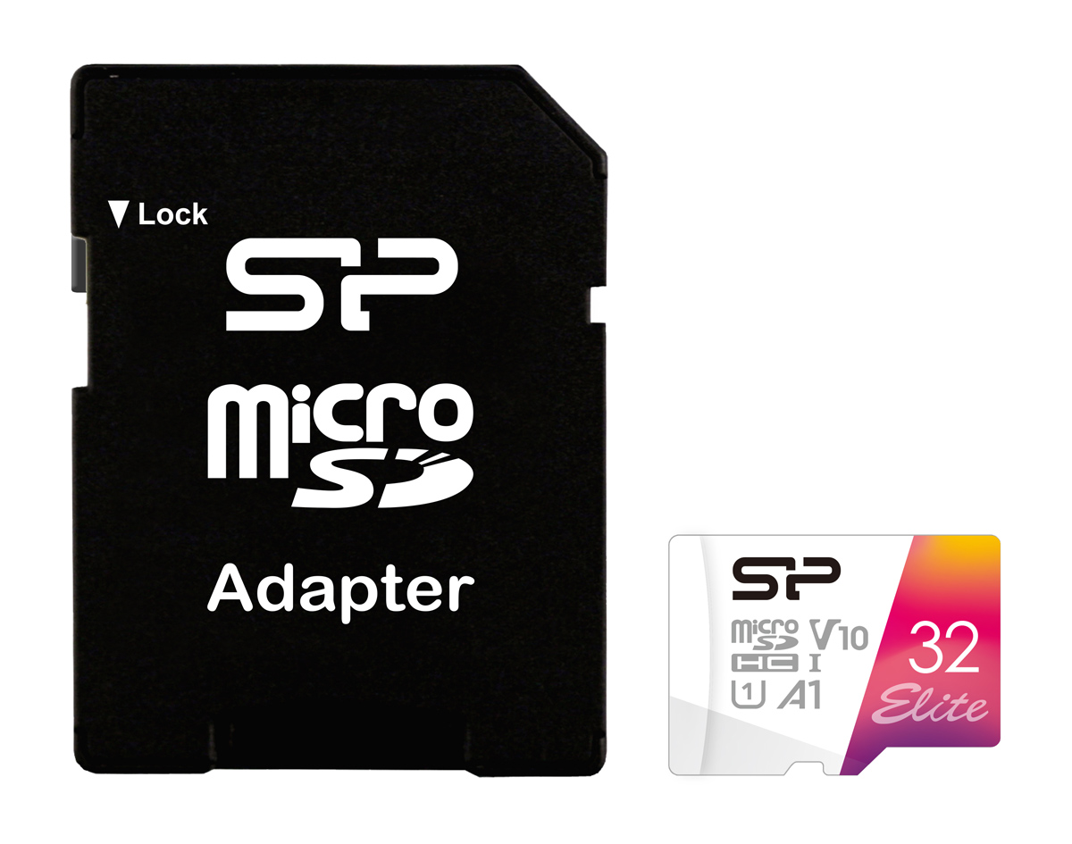 SILICON POWER κάρτα μνήμης microSDXC Elite SILICON POWER κάρτα μνήμης microSDXC Elite