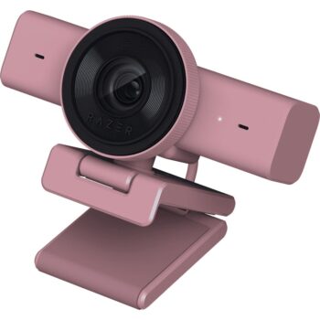 Razer KIYO V2 X Quartz - 2K 60fps - Auto Focus - 80° FOV - Low Light Sensor - USB Streaming Webcam