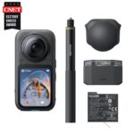 Insta360 X6 Essentials Bundle - 8K, 1" Sensors, Triple AI Chip, OLED Display, 360 Action Camera