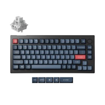 Keychron C75 HE (C75H-D1)  Hall Effect Keyboard Magnetic Switch Black 75% US Layout