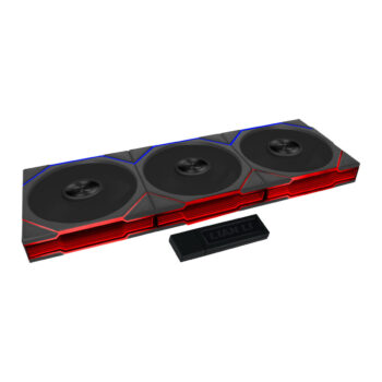 LIAN LI UNI FAN TL FLEX Reversal Black Wireless 120 (3pcs & controller) Case Fan