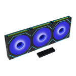 LIAN LI UNI FAN SL INF FLEX Reverse - Black - Wireless 120 (3pcs & controller) Case Fan