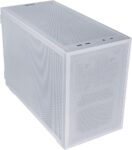 Lian Li Dan-B4 White - mATX Mesh - PC Gaming Case - 2x 120mm Fans Included - GPU Support 358.9mm