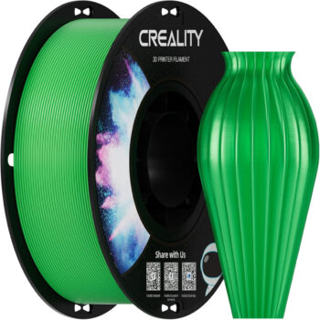 Creality CR-PETG Green 3D Printer Filament, Hard Glossy, Tensile Str. 49MPA, 1 kg Spool1.75